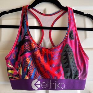 Ethika Women's Multicolor Graphic Sports Bra